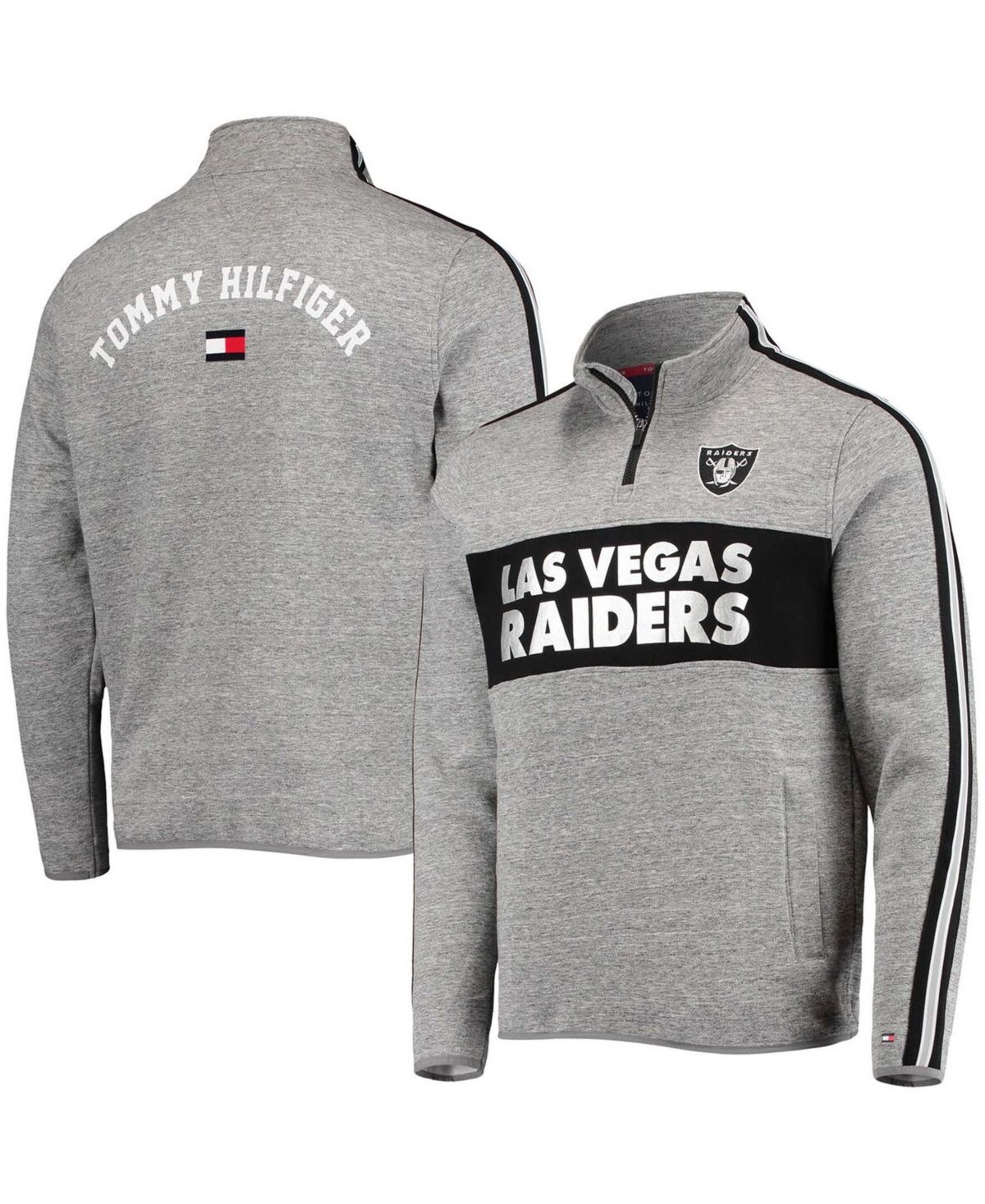 Men's Tommy Hilfiger Heathered Gray Las 