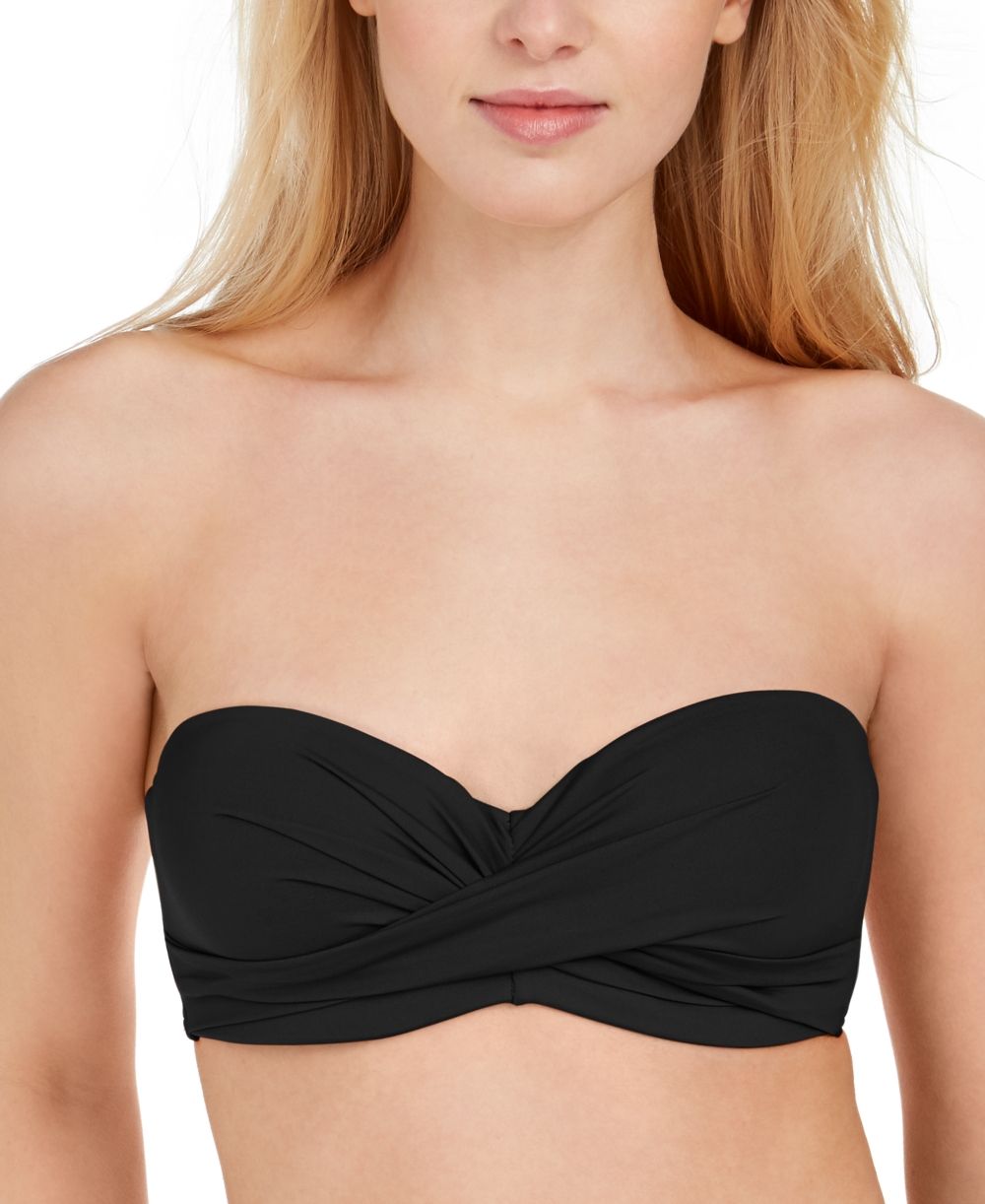 bandeau underwire swimsuit