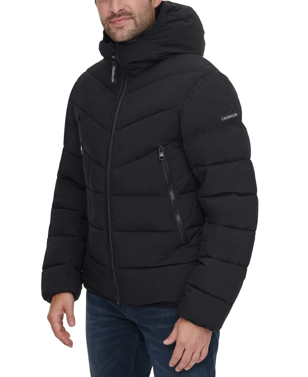 Calvin Klein Men's Stretch Chevron 
