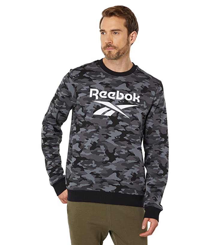 Reebok Identity Camo Big Logo Crew 