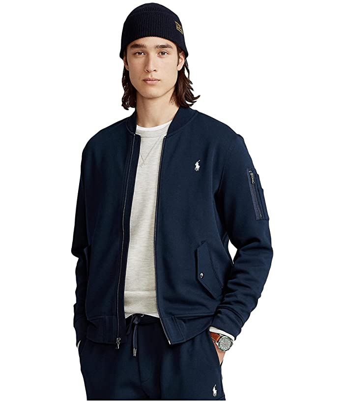 polo double knit bomber