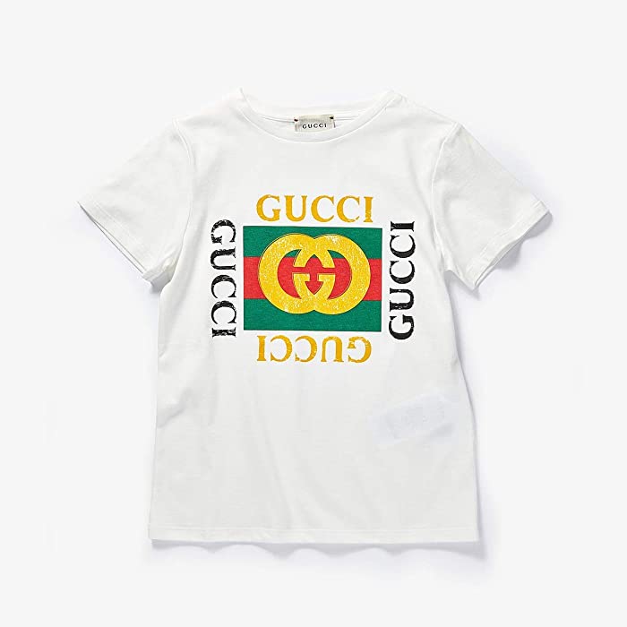 Gucci Kids T-Shirt 475740X3G17 (Little Kids/Big Kids) (Flare/Green/Red)  Boy's T Shirt | American Outlets