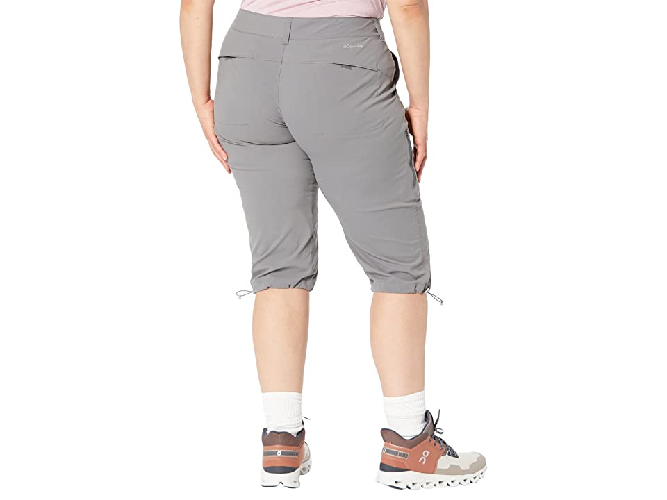 Columbia Plus Size Saturday Trail II Knee Pant (India Ink) Women's