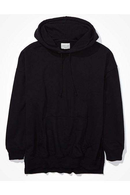 AE Fleece Oversized Side Slit Hoodie 