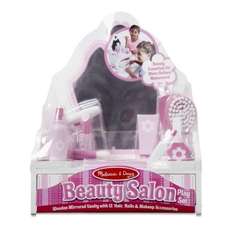 melissa and doug beauty salon vanity play set stores